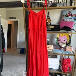 Vici Red Maxi Dress
